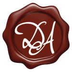 Delbert Adams stamp logo png